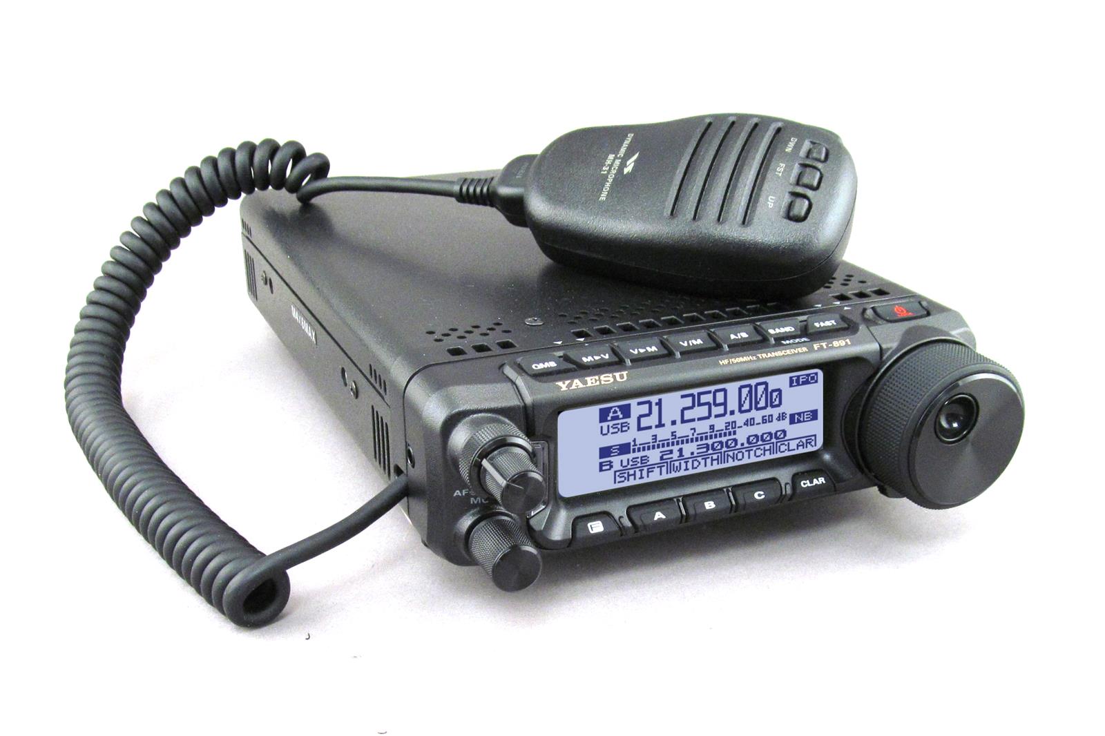 Yaesu FT-891 HF+50Mhz ALL MODE MOBILE TRANSCEIVER – SARCOM