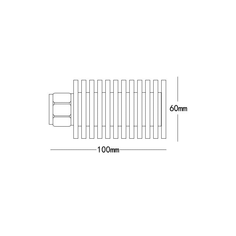 Dummy Load 100W Connector UHF 0-1GHZ