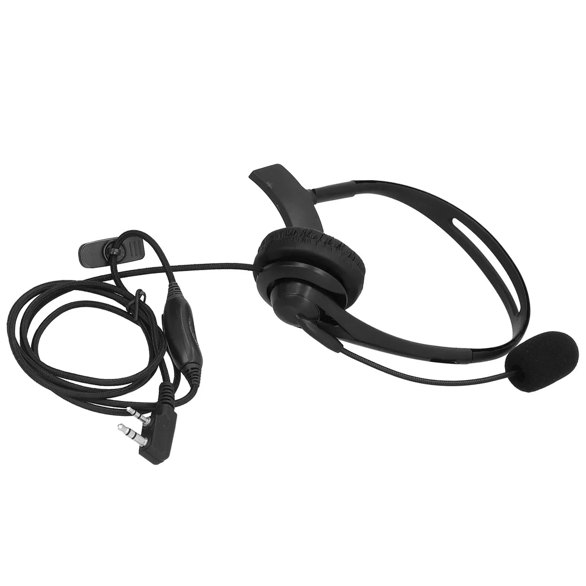 KHead Walkie Talkie Headset With Microphone For Function Single Side