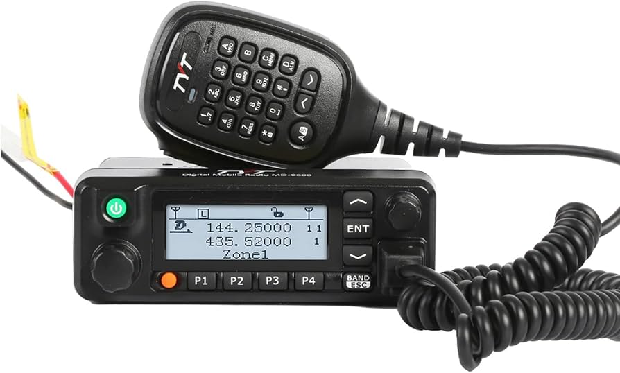 TYT MD-9600 GPS Digital/FM Analog Dual Band DMR VHF/UHF  Mobile Transceiver