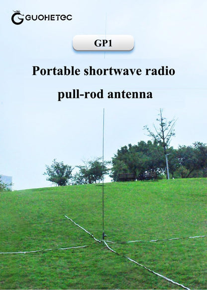 Guohetec GP1 Portable Radio Antenna Shortwave Receiver Antenna