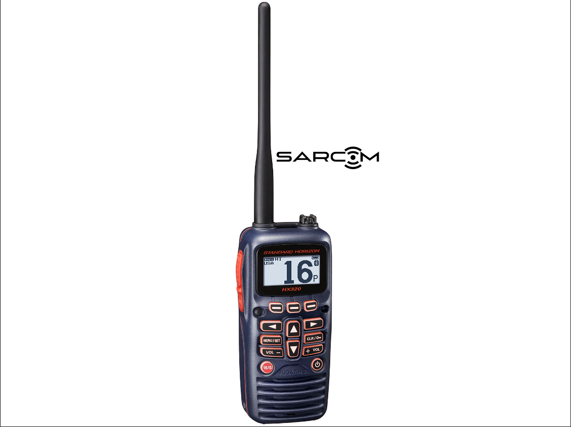 Standard Horizon HX320 Floating Handheld VHF 6W Bluetooth