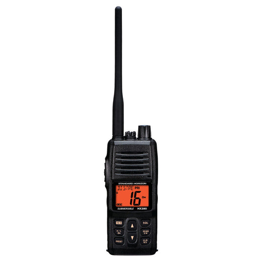 Standard Horizon HX380 Handheld Commercial VHF