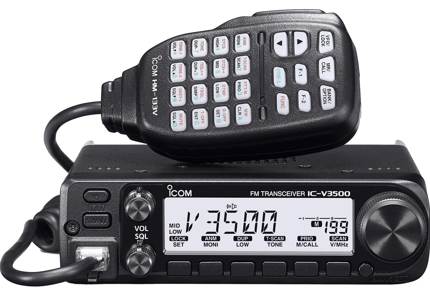 ICOM IC-V3500 2M VHF FM Mobile Transceivers IC-V3500