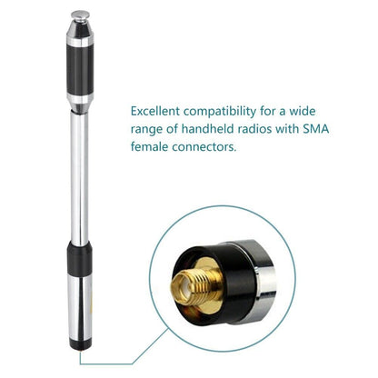 RH770 SMA-Female Dual Band High Gain Telescopic Handheld Radio Antenna