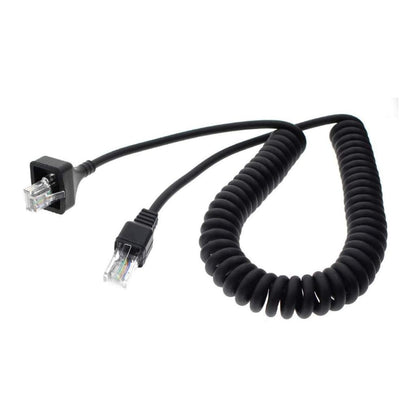 Kenwood Spiral PTT Cable 8 Pin