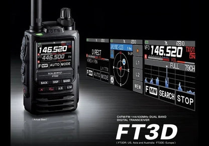 Yaesu FT3DR 2m/70cm Dual-Band Digital Handheld Transceivers